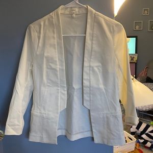 Maurice’s white blazer. Size small